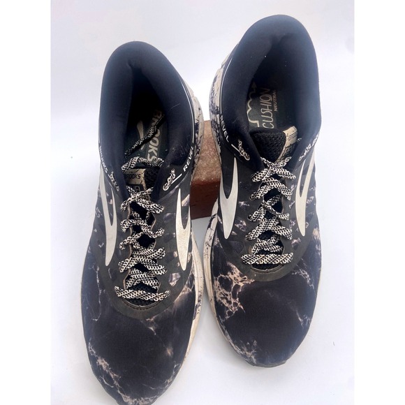 Brooks DNA Revel 5‎ Rare Running Shoes Black /White Marble Print Samples Size 9 main image 8